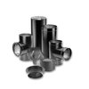 Simpson Duravent DuraVent DirectVent 4 in. D X 24 in. L Galvanized Steel Exhaust Vent Pipe 46DVA-24B